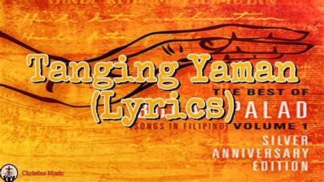tanging yaman bukas palad lyrics